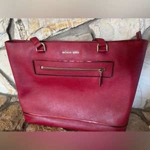 Michael Kors. Sullivan Large North South Cherry Purse